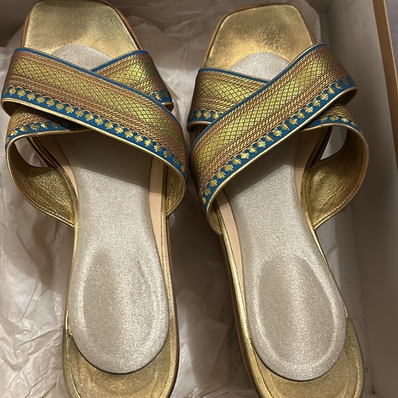 Christian Louboutin Maichor Cork Platform Wedges Sz. 40(10) - Picture 5 of 6